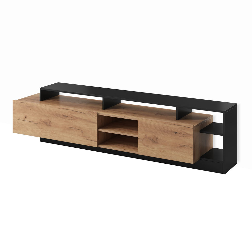 Parete soggiorno KELY ANTHRACITE di Tomasucci - Smontato