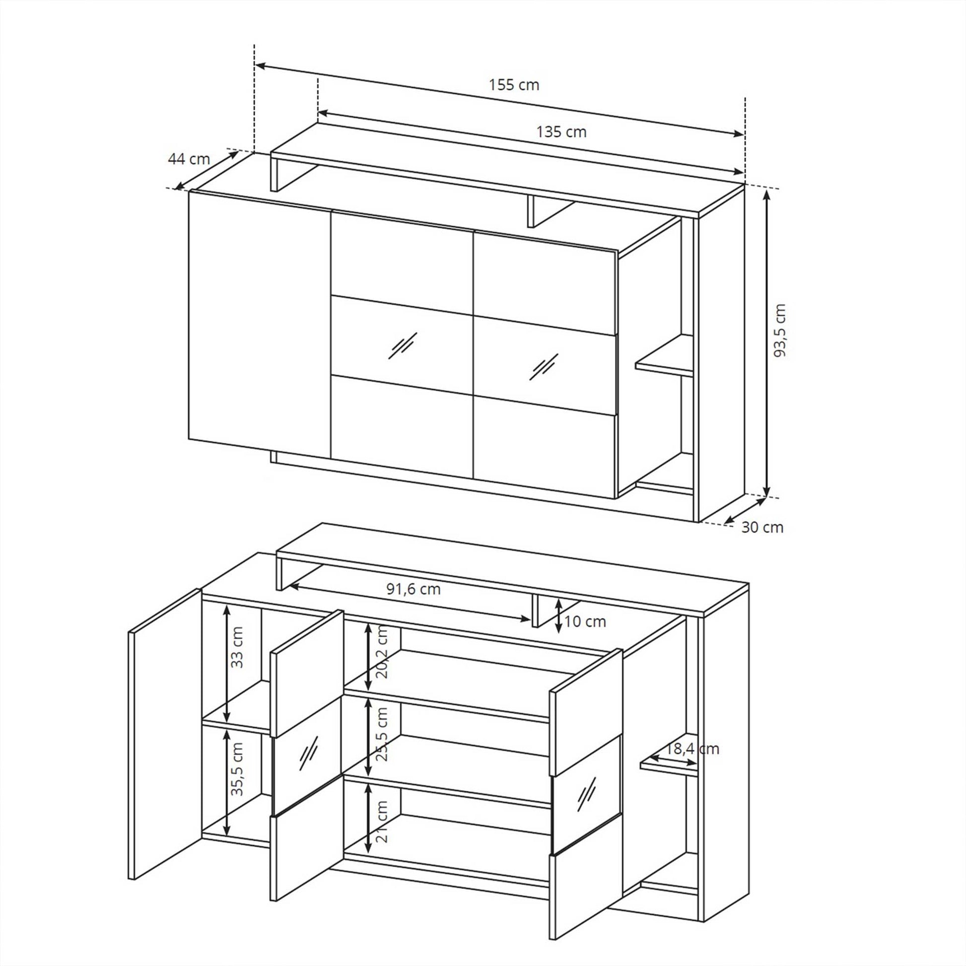 Madia KELY Anthracite di Tomasucci - Smontato