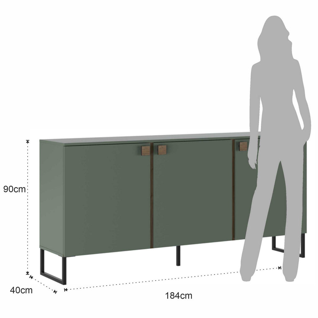Madia THESSA GREEN SMOKE di Tomasucci - Smontato