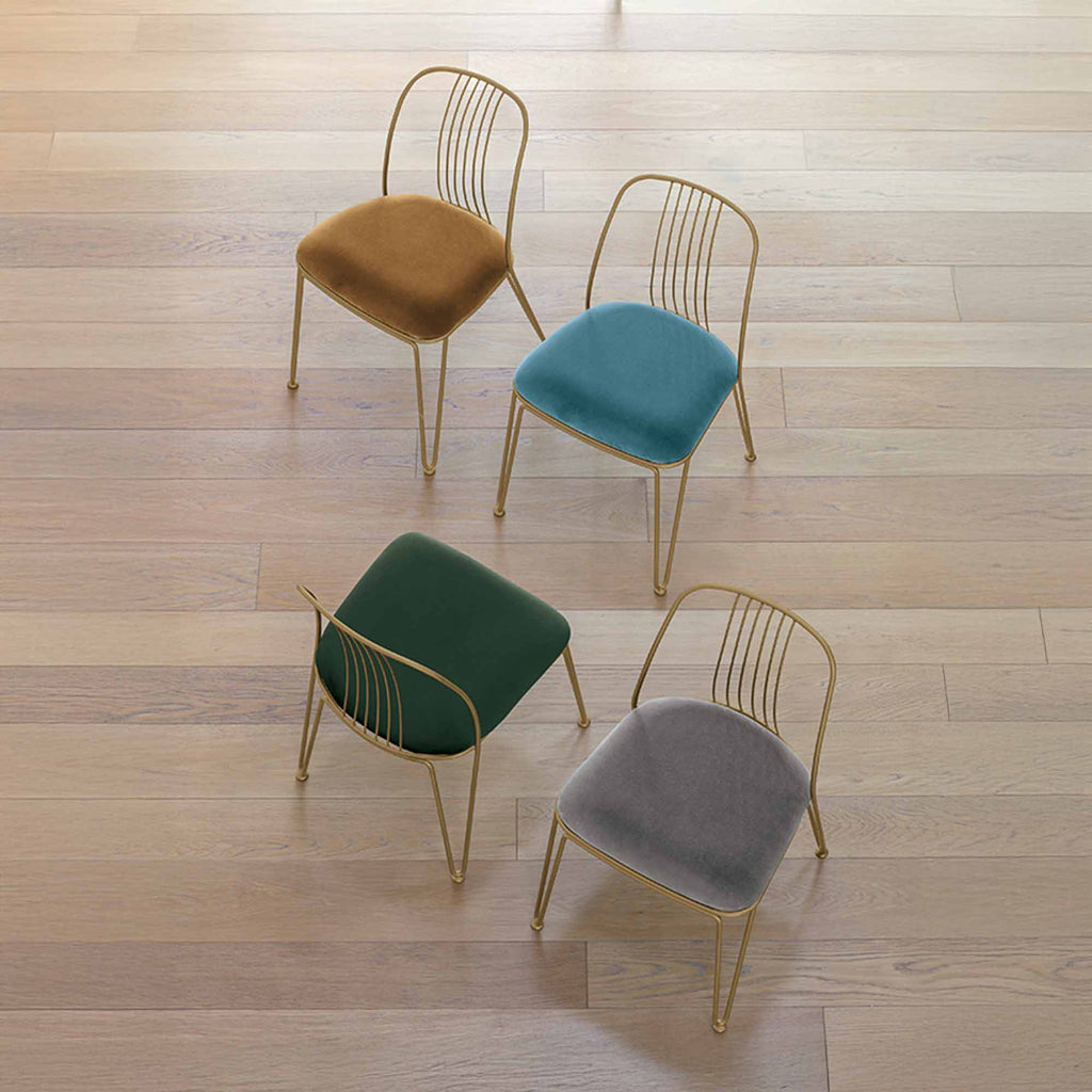 Sedia Granada di Target Point - Set di 2 in Microfibra