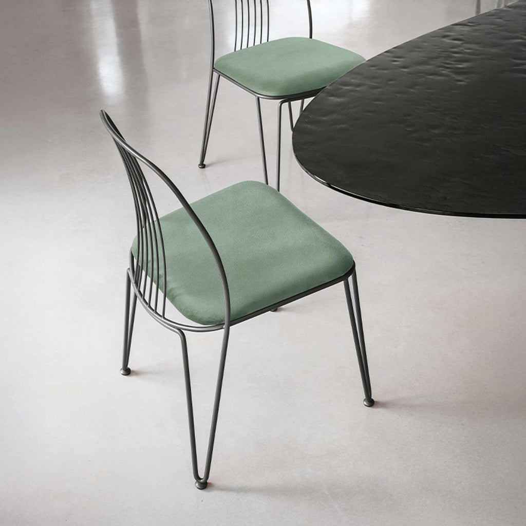 Sedia Granada di Target Point - Set di 2 in Microfibra