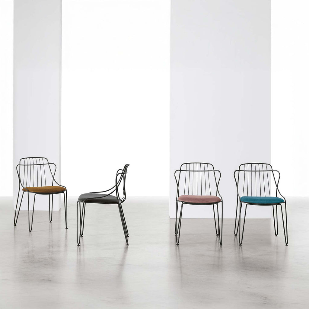 Sedia Marrakesh di Target Point - Set di 2 in Gentle-Touch