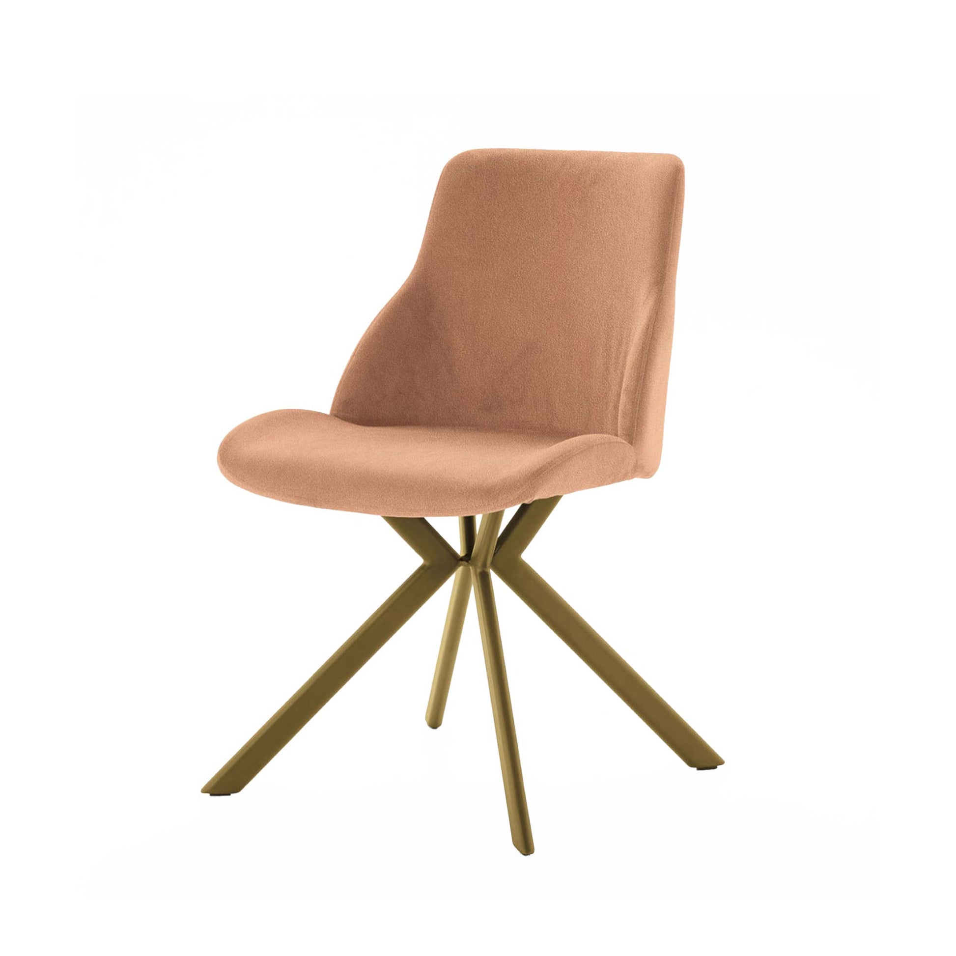 Sedia New Brasilia di Target Point - Set di 4 in Microfibra