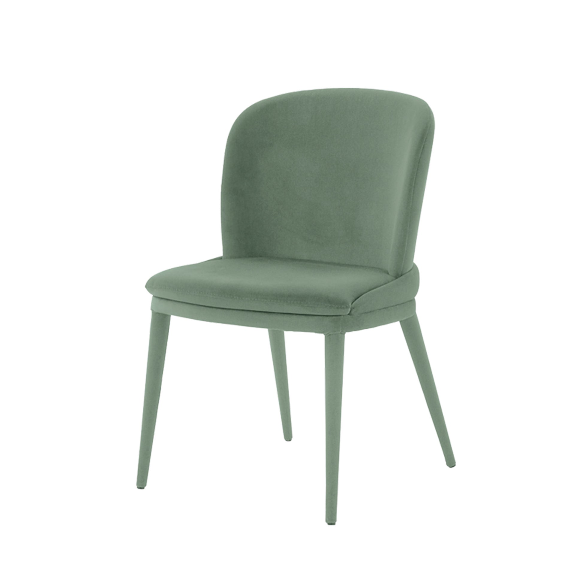 Sedia Cleveland di Target Point - Set di 4 in Microfibra