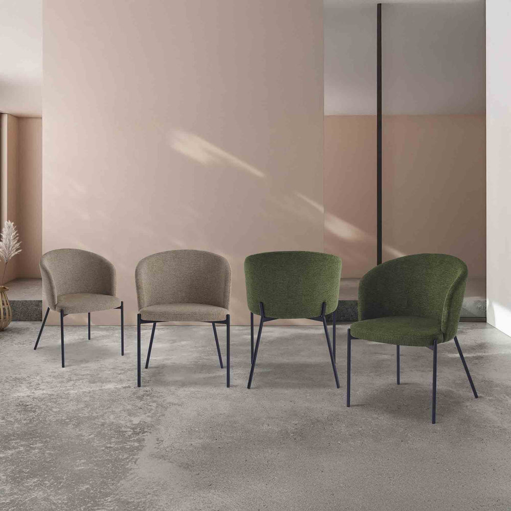 Sedia Agata - Set di 2