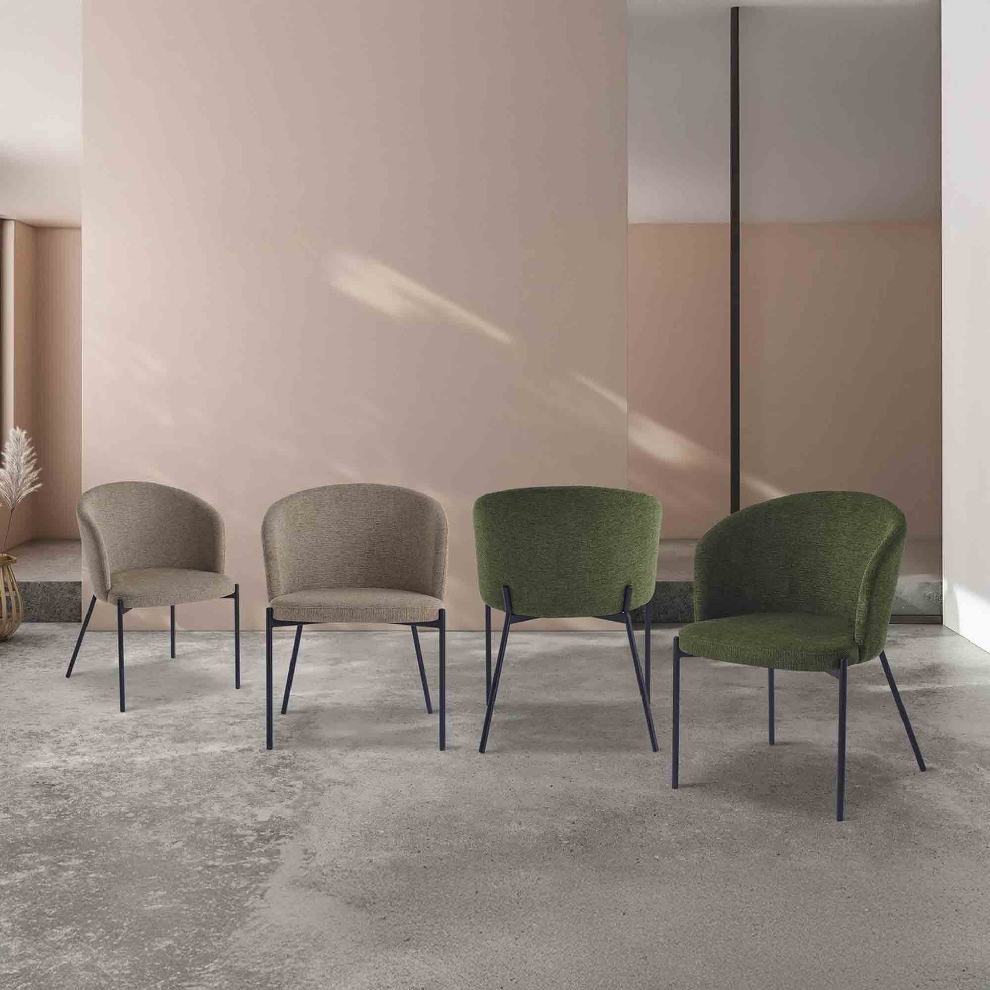 Sedia Agata - Set di 2