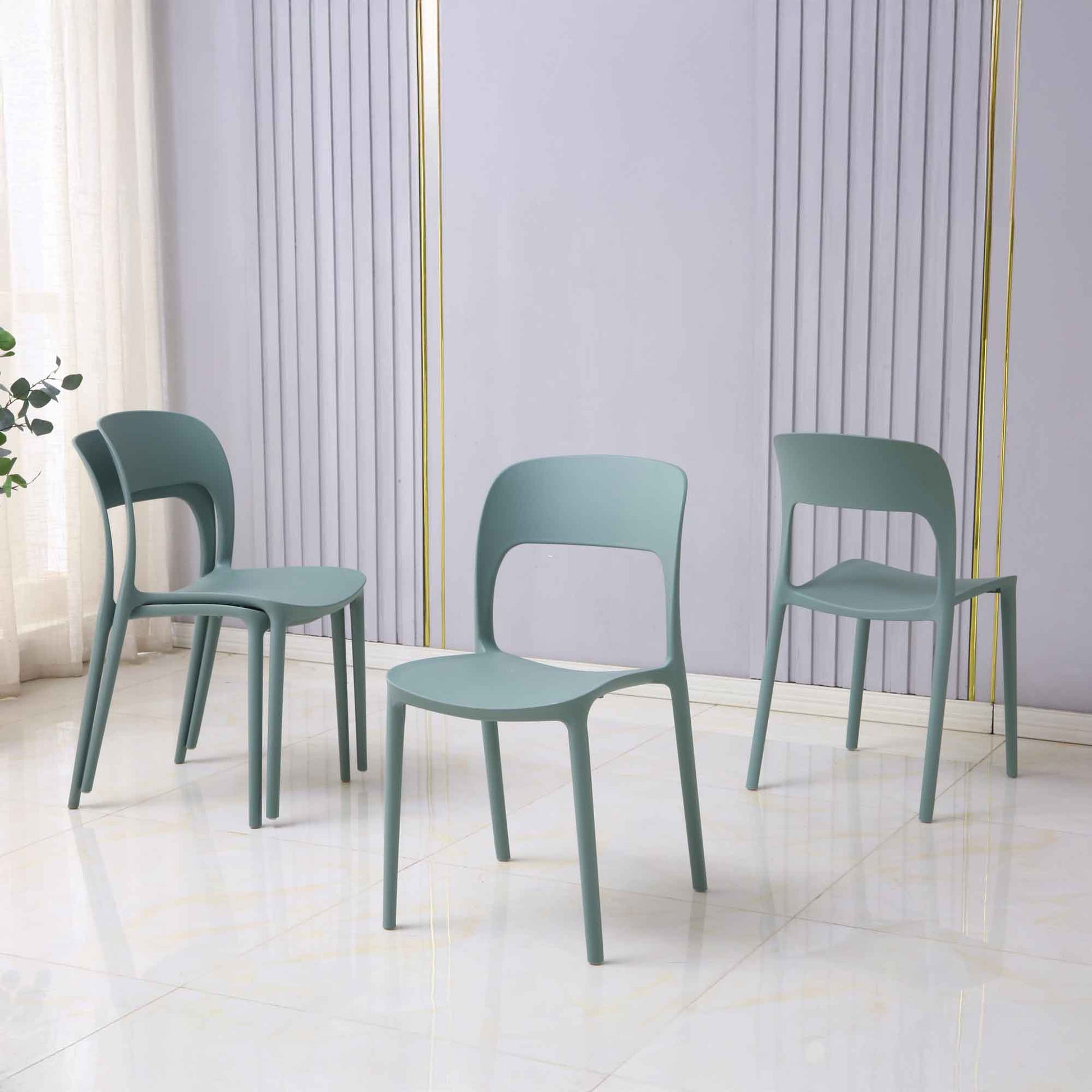 Sedia Emily - Set di 4