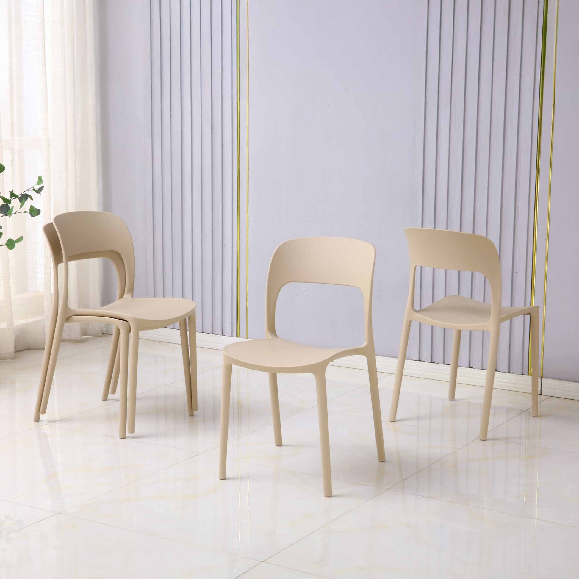 Sedia Emily - Set di 4