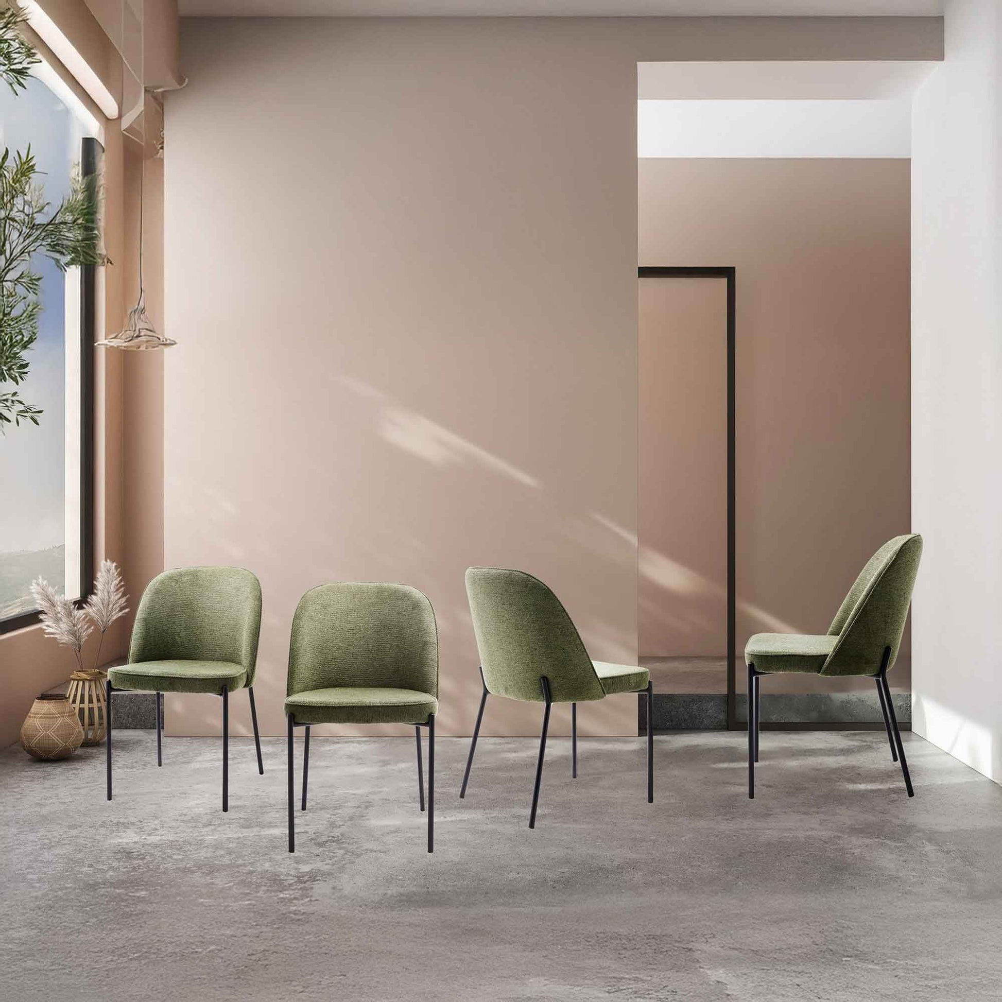 Sedia Meggie - Set di 4